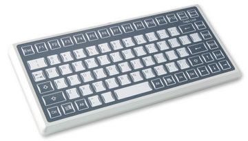 TKF-085c-MGEH - Foil covered flat Input Keyboard