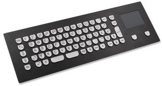 TKV-068-TOUCH-CFK-MODUL Vandal proof rugged keyboard