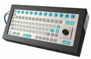 A-KBIM2-IS Intrinsically Safe membrane keyboard with Joystick