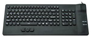 CSK-301 Rugged Silicone Keyboard with Pointer