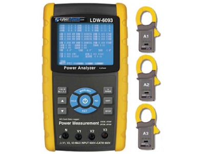 CyberVisuell LDW-6093K Power Analyser