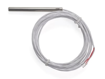 PT-100 Temperature Probe (2-wire), 6 m cable