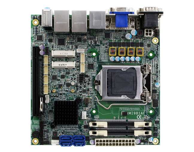 iBase Mini-ITX Motherboard - MI981