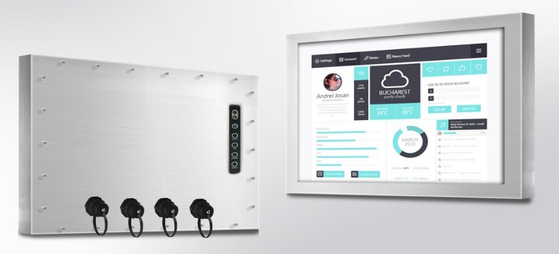 Stainless Steel IP66 Industrial LCD Monitor