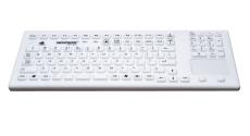 KG23205 backlit silicone medical keyboard with touchpad