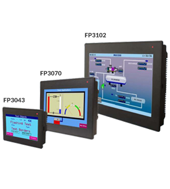 FP3 Series HMI with I/Os