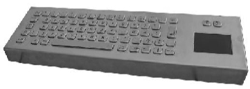 CKBCA2 - CyberVisuell Stainless steel keyboard