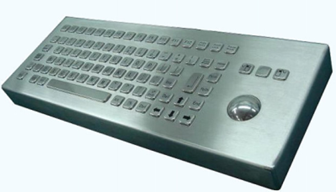 CKBCA3 - CyberVisuell Stainless steel keyboard