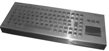 CKBCA4 - CyberVisuell Stainless steel keyboard