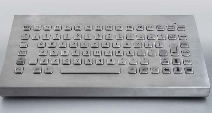 CKBCA6 - CyberVisuell Stainless steel keyboard