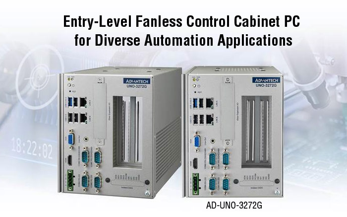 Remarkable UNO-3272G Fanless PC Suits Diverse Applications