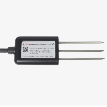 RK520-02 Soil Moisture Sensor, Temperature Probe & EC Sensor