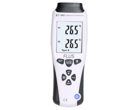 ET-960 / ET-961 K-type / J-type Thermocouple Thermometers with Data Logger