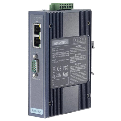 EKI-1521 - 1-port RS-232/422/485 Serial Device Server