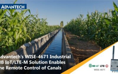 WISE-4671 Enables Smart Remote Irrigation