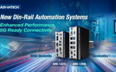 New Fanless Din-Rail PCs Give Smart Factories the Edge