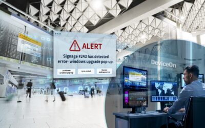 DeviceOn Anomaly Detection Helping Avoid Signage Freezes