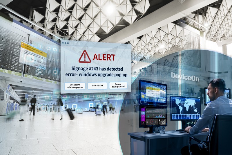 DeviceOn Anomaly Detection Helping Avoid Signage Freezes
