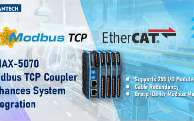 New AMAX-5070 Modbus/TCP Coupler Enhances System Integration