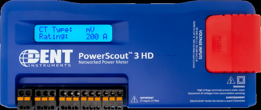 Dent PowerScout 3HD DIN Rail Mount version