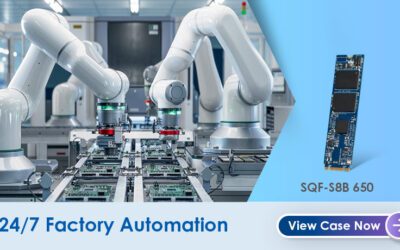 sTLC Flash in SSD Facilitates 24/7 Factory Operation