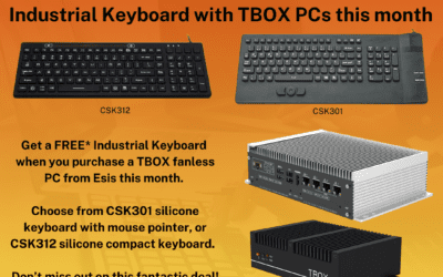 Get a Free Industrial Keyboard with TBOX Fanless PCs