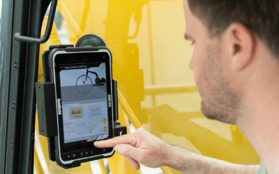 Algiz Tablets in GNSS Systems Drive Earthmoving Efficiences