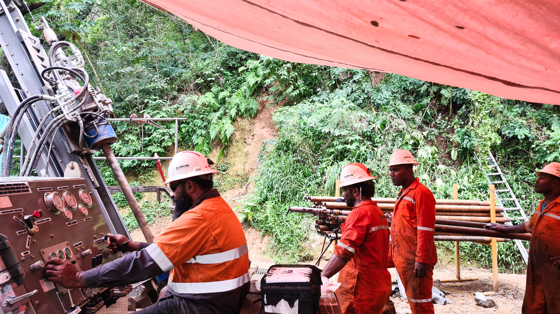 People working