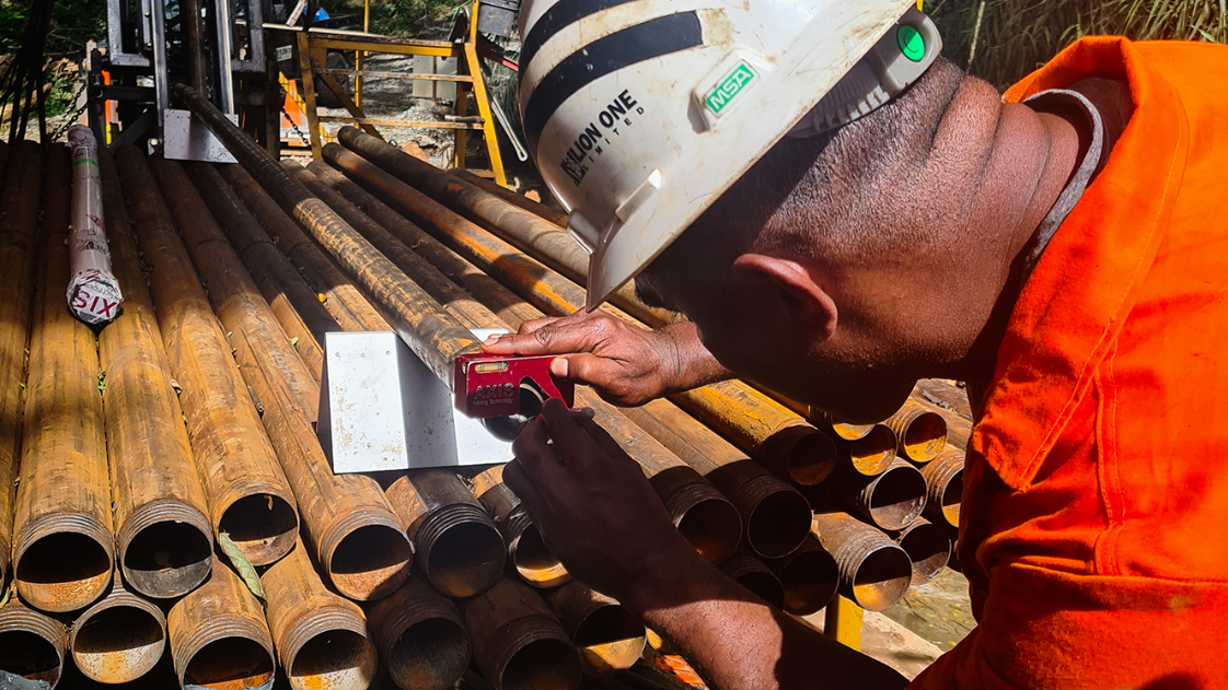 Man working
