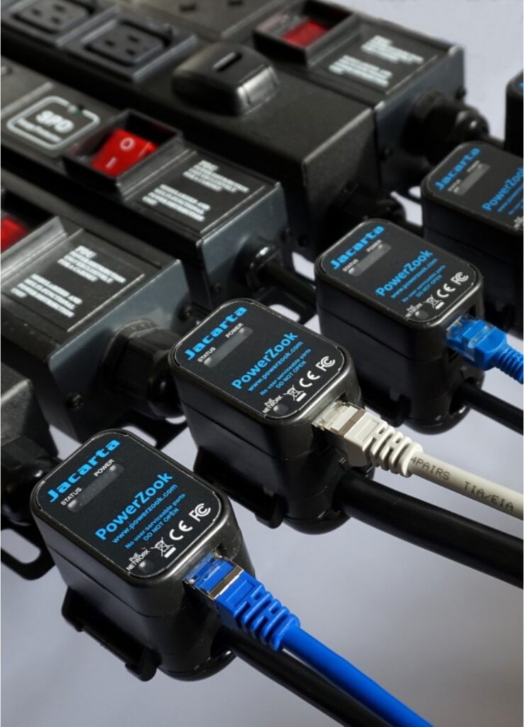 Jacarta PowerZook installed on PDUs