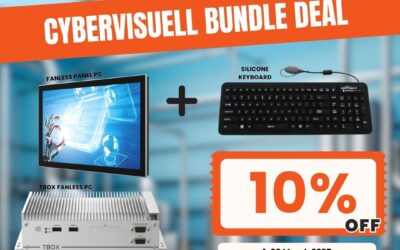 Save 10% on a CyberVisuell PC and Keyboard Bundle