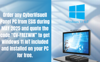 Act Now for FREE Windows 11 IoT with CyberVisuell Panel PCs