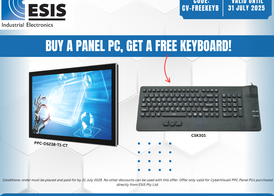 Get a Free Silicone Keyboard With Selected Panel PCs