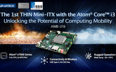 Discover the New AIMB-219 with Intel® Atom® Core™ i3 Inside