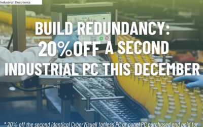 Build In Redundancy with 20% Off a Second Industrial PC