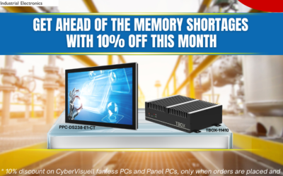 Last Chance to Save 10% on CyberVisuell Industrial PCs