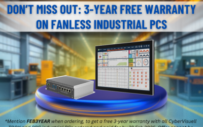 Last Chance to Secure Free 3-Year Warranty on CyberVisuell PCs