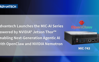 MIC-AI Series with NVIDIA Jetson Thor Powers Agentic AI