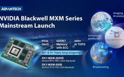 Advantech Unveils MXM Product Family for Embedded AI