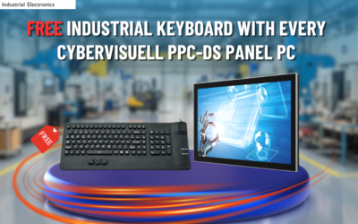 Free Keyboard with CyberVisuell PPC-DS Panel PCs This Month