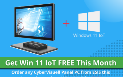 Windows 11 IoT FREE With CyberVisuell Panel PCs This Month