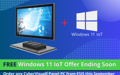 Free Windows 11 IoT With CyberVisuell Panel PCs Ends Soon